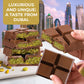 Chobella Chocolate Bar with Pistachio and Phyllo Dough, 7 oz Gift Box