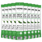 Think Jerky Jalapeno Beef Sticks, Sugar Free, Gluten Free, Keto Friendly, High Protein, Low Carb, 1 Ounce (Pack of 10)