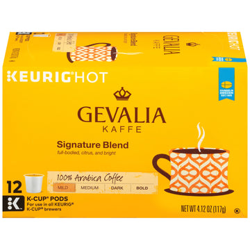 Gevalia Kaffe Signature Blend K-Cup Pods - 12 Count