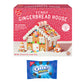NABISCO Create-A-Treat E-Z Build Gingerbread House Decorating Kit, Holiday Gift, 27.3 oz + Bonus OREO Mini Cookie Snack Pack