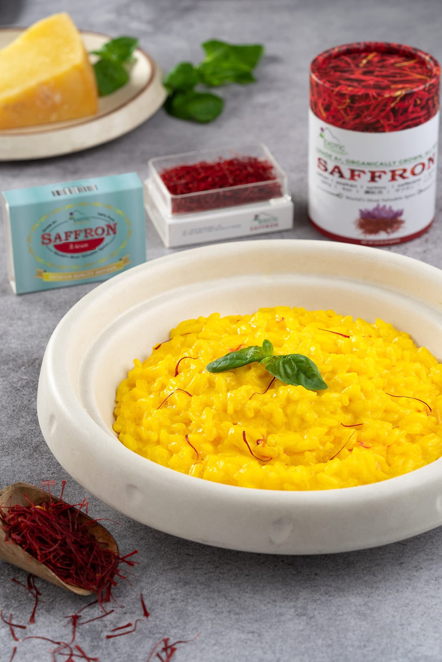 EXOTIC BioNaturals Saffron Spice | Super Negin Grade A+ | Non-GMO | 10 Grams