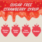 Maple Grove Farms Sugar-Free Strawberry Pancake Syrup, 24 Fl Oz, Model 1179994