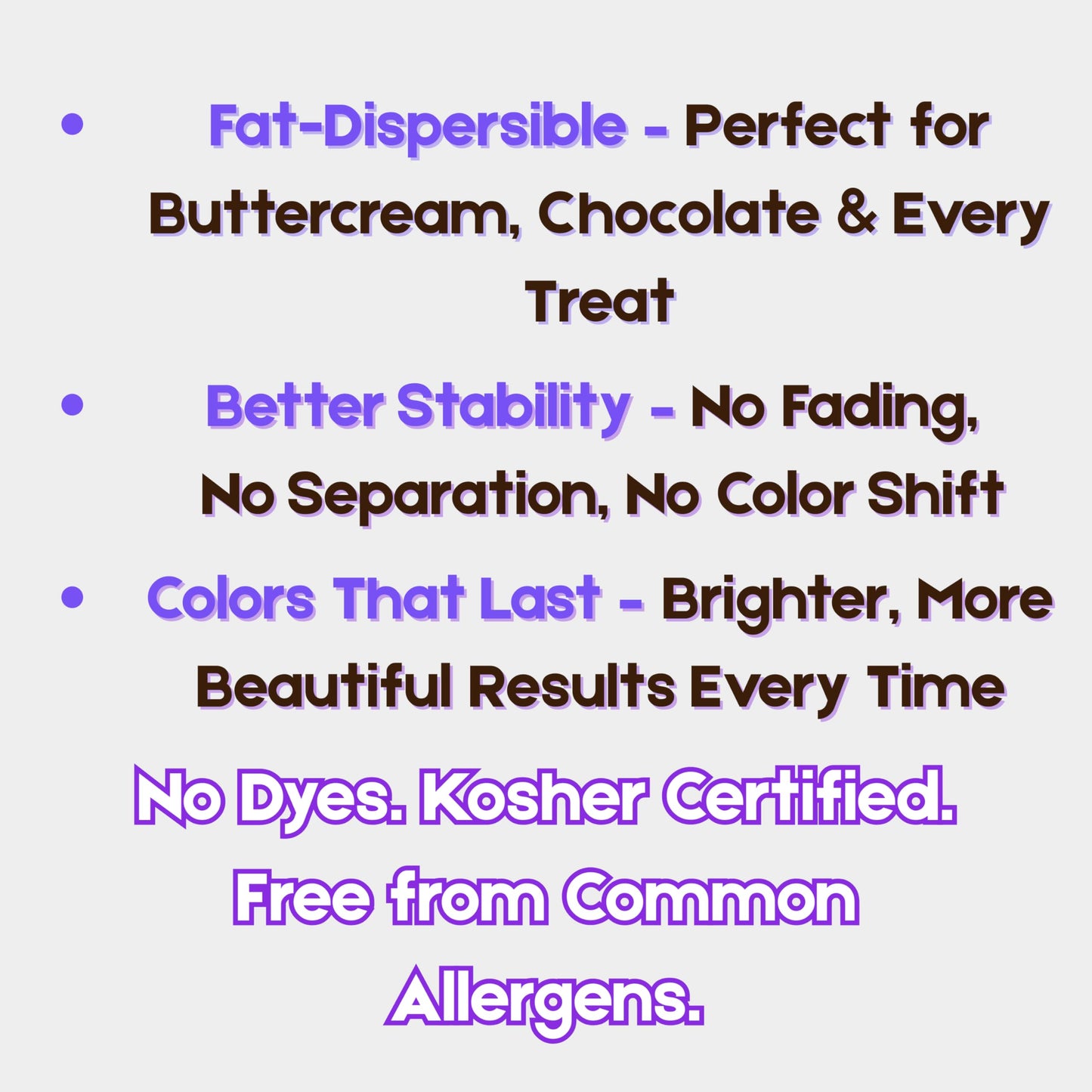 Bakerpan Red Natural Food Coloring Powder - 30 Grams - Oil Based Fat Dispersible Dye-Free Food Coloring for Buttercream Frosting
