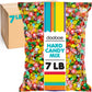 Dooboe Hard Candy Mix - 7 lbs - Christmas Bulk Candies - Individually Wrapped - Rootbeer, Strawberry, Toffee, Mint - 24.3 x 9.2 x 