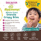 Appleways Crispy Granola Bites, Pack of 20 (1 oz Each), Granola Mini Snacks Individually Wrapped Healthy with No Preservatives.