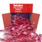 Pullin Peel Cherry Licorice Candy - 72-Count Bulk Family Pack, Individually Wrapped, Soft Chewy Red Candy, 2 Pound Bag
