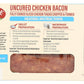 Wellshire Farms, Uncured Chicken Bacon, 3 oz