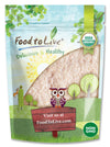 Food to Live Organic Red Lentil Flour, 12 Ounces - Non-GMO, Finely Ground, Pure, Raw, Keto, Nutritious Vegan Powder in Bulk. Goo
