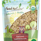 Food To Live Organic Spelt Flakes, 4 Pounds - Rolled Spelt Made From Whole Grain Non-Gmo Berries, Uncooked, Raw Whole Foods, Vegan, Kosher, Bulk, Great For Breakfast Cereal And Granola.
