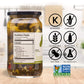 Pickerfresh Kosher Baby Dill Pickles, Petite Dills - Garlic, Dill & Red Pepper Cornichons - Simple Ingredients - Non-GMO, No Art