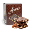 Ashers Chocolates, Milk Chocolate Almond Bark, Small Batches Sweet and Salty Candy with Almonds, Family Owned Since 1892 (1 Pou