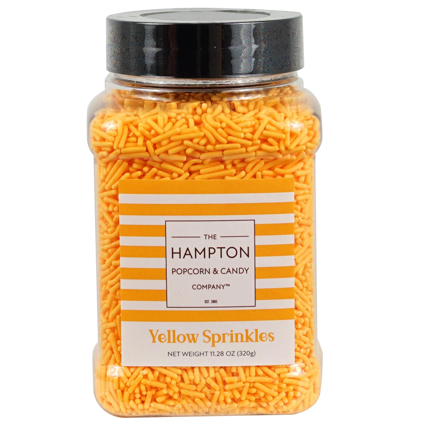 Yellow Sprinkles Jimmies 11.28 Oz, Yellow Sprinkles For Cake Decorating, Cake Sprinkles, Sprinkles For Baking, Ice Cream & More,