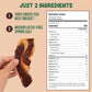 Grazly Beef Brisket Slab - Grass-Fed & Finished | Only Meat & Salt  Soft & Buttery Texture | High-Protein Carnivore Snack | Made from 1lb Raw Brisket | 5oz On-the-Go Snack Pack