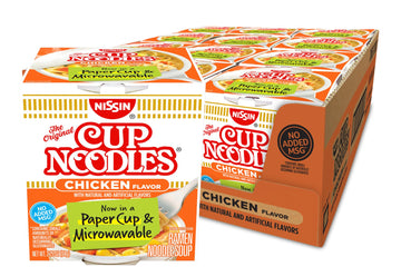 Nissin, Cup Noodles Soup, Chicken Flavor, 2.25 oz (case of 12)