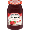 Smuckers Low Sugar Strawberry Reduced Sugar Preserves, 15.5 Ounces