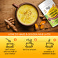 Vegs Turmeric Golden Milk Powder - Organic Ayurvedic Spice Mix with Turmeric, Ginger, Ashwagandha - 4 oz - Vegan, Sugar-Free, Non-GMO