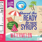 Hypothermias Shaved Ice & Snow Cone Syrup - Bpa-Free Recyclable Plastic Bottle Quart (32 Fl. Oz) - Watermelon - Non-Gmo 100% Pur