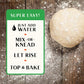 Urban Slicer Pizza Worx - Neapolitan Style Pizza Dough - At-Home Pizza Making Kit For Classic Artisan Crust - 13.4 Oz. Bags - 2 Pack - Makes 4 Pizzas