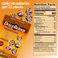 Drizzilicious Mini Rice Cakes Cookies & Cream - Rice Crisps, Healthy Snack For Mature-Themeds And Kids, Flavored Rice Cakes, Vegan, Gluten Free, Only 90 Calories Per Serving - 4 Oz (Pack Of 6)