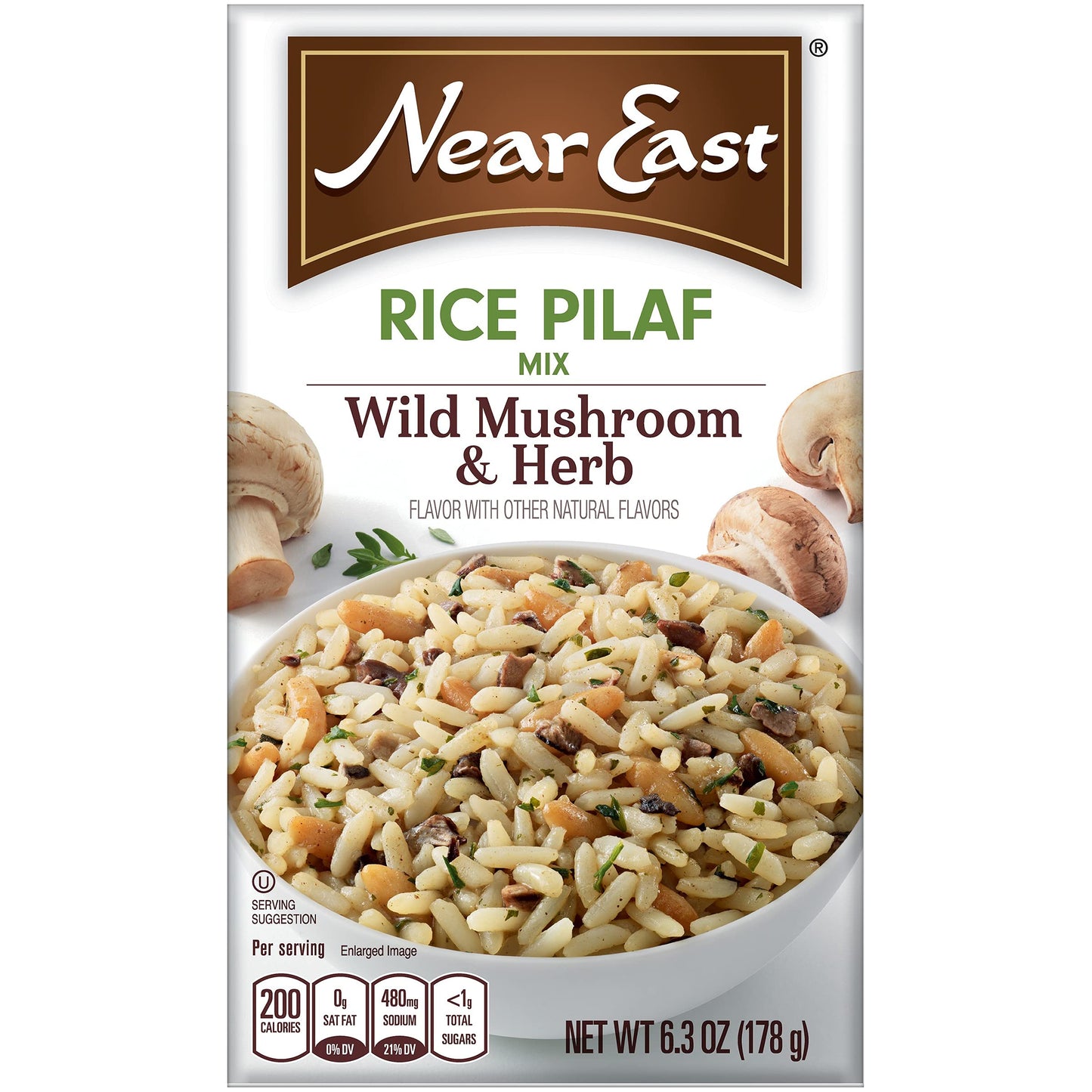 Near East Wild Mushroom And Herb Pilaf 6.3 oz
