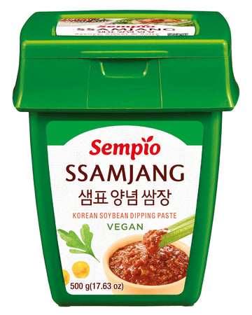 Sempio Korean Soybean Dipping Paste, Korean Bbq Sauce, Vegan Ssamjang 500G