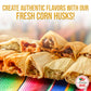 Corn Husks For Tamales 1 Lb (16Oz) - Natural And Premium Dried Corn Husk Tamale Wrappers | Perfect Hojas Para Tamal For Authenti