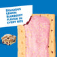 Pop-Tarts Toaster Pastries, Breakfast Foods, Kids Snacks, Frosted Lemon Blueberry Crumble (12 Boxes, 96 Count)