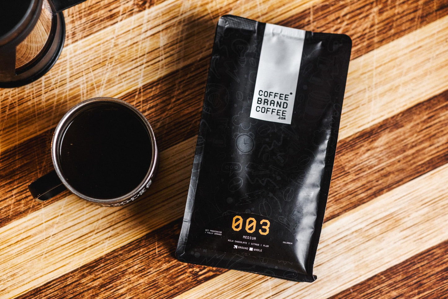 Medium Roast Whole Bean Coffee With Brewing Colombian Flavor Offers Perfect Balance | Mellow Profile | And Seductively Nutty Tas