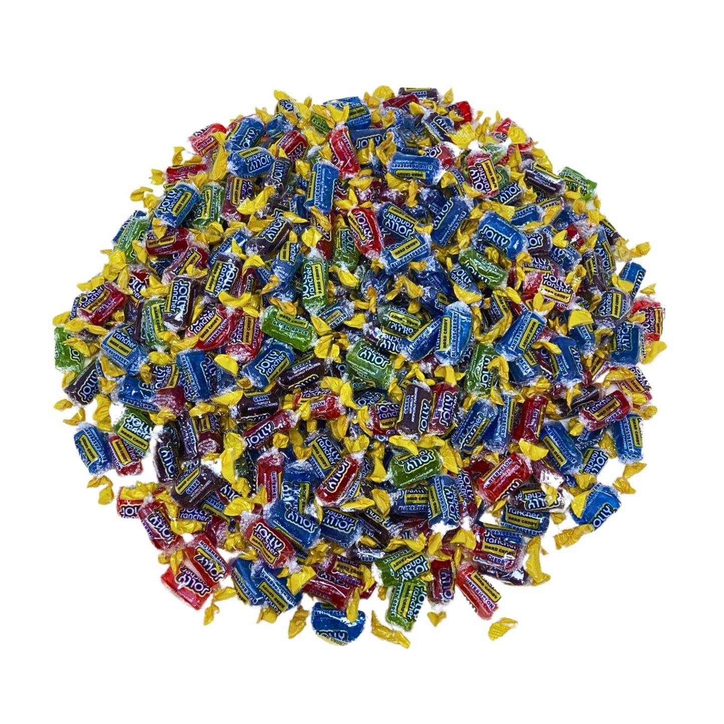 Jolly Ranchers Hard Candy Assortment 6lbs- All 5 Original Flavors Cherry, Blue Raspberry, Green Apple, Watermelon And Grape Indi