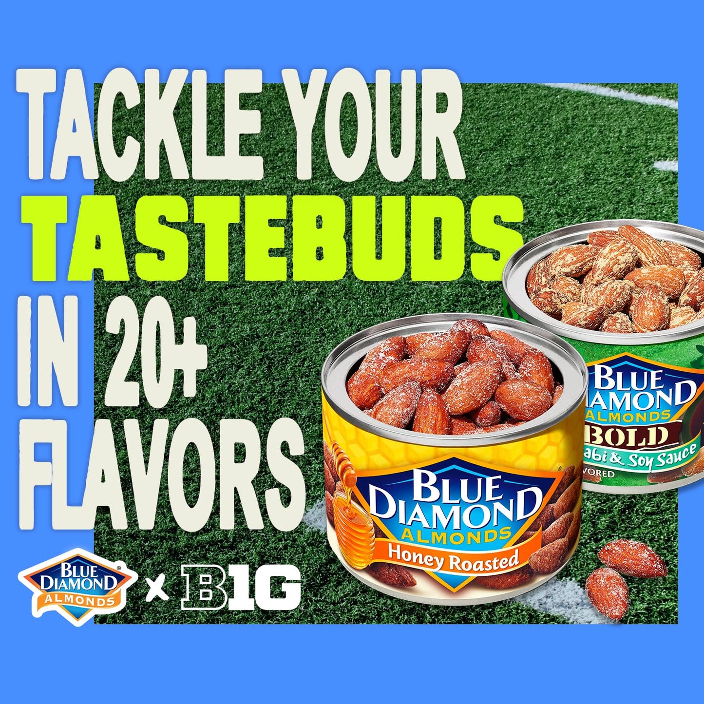 Blue Diamond Almonds Sweet Thai Chili Flavored Snack Nuts, 6 Oz Resealable Cans (Pack Of 12)