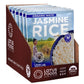 Lotus Foods Organic White Jasmine Rice Heat & Eat Pouch - Gluten Free White Rice, Organic Rice, Instant Microwave Jasmine Rice, Microwavable Pre Cooked Rice - 8 Oz (Pack Of 6)