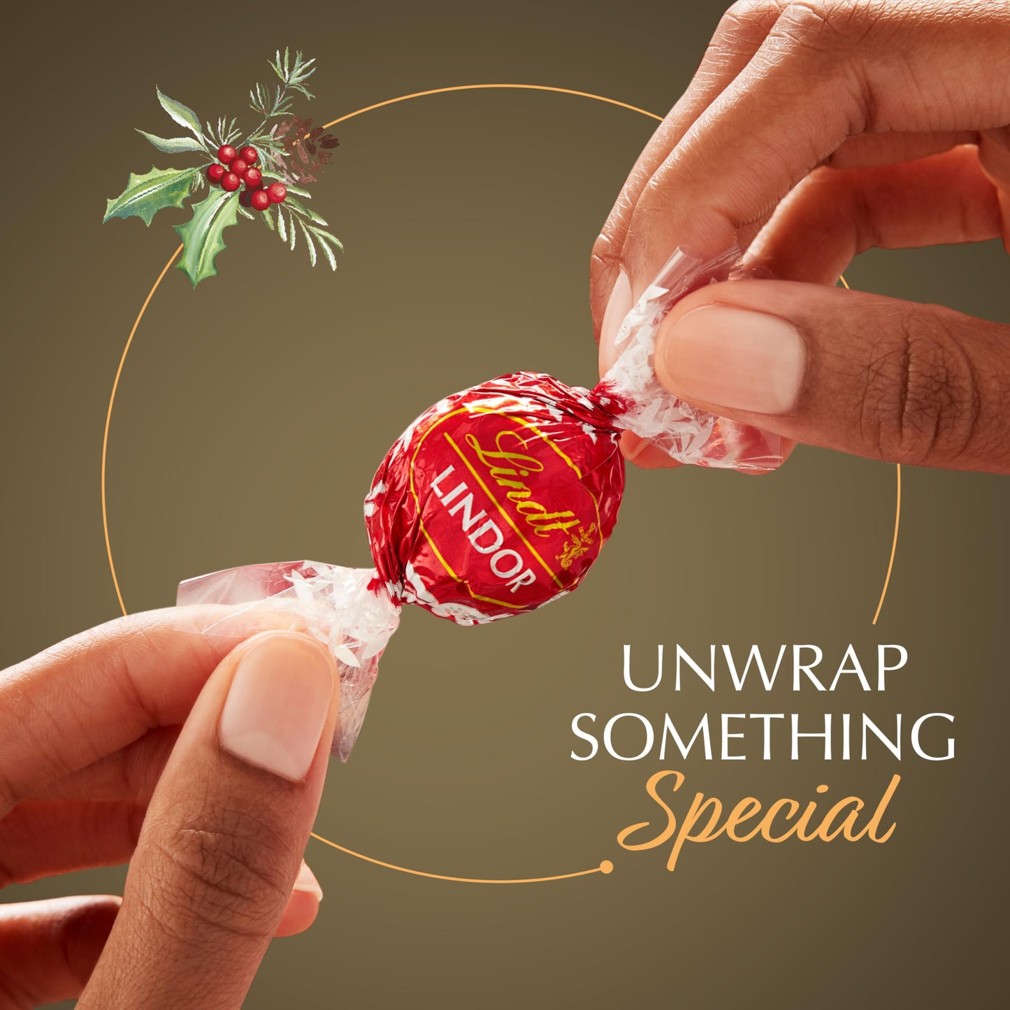 Lindt LINDOR Holiday Assorted Chocolate Candy Truffles Wrapped Gift Box  Assorted Chocolate Candy with Smooth  Melting Truffle Center  10.1 oz.