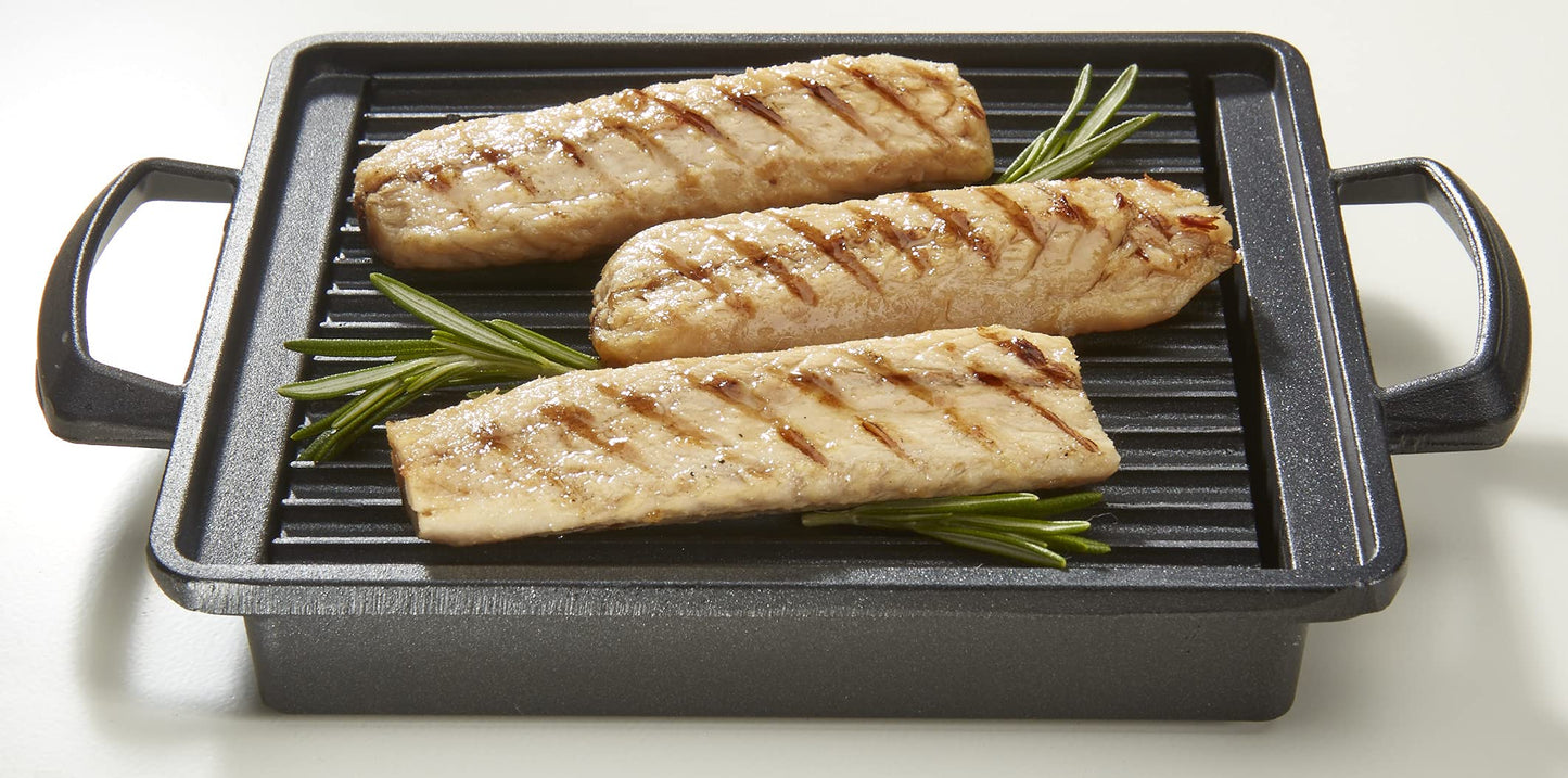 Season Grilled Mackerel In Olive Oil - Skinless & Boneless Mackerel Fillets, Wild Caught, Keto Snacks, Full Of Vitamins, Low In Mercury, Kosher, Non-Gmo, 20G Of Protein - 4.37 Oz, 12-Pack