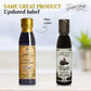 Giusti Truffle Glaze - Balsamic Reduction with Black Truffle, 5.07 fl oz (Pack of 2) - Flavorful Drizzle for Meat, Cheese & Salads