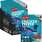 Field Trip Turkey Jerky, Gluten Free, Low Carb, Cracked Pepper, 12oz, 12 Pack