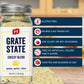 PS Seasoning Grate State All-Purpose Cheese Seasoning Blend - Cheesy Flavor with Gouda & Garlic - 2.3 Ounce