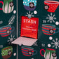 STASH Tea Advent Calendar 2025 – 24 Days Holiday Tea Sampler – Black, Green & Herbal Teas in Cardboard Packaging