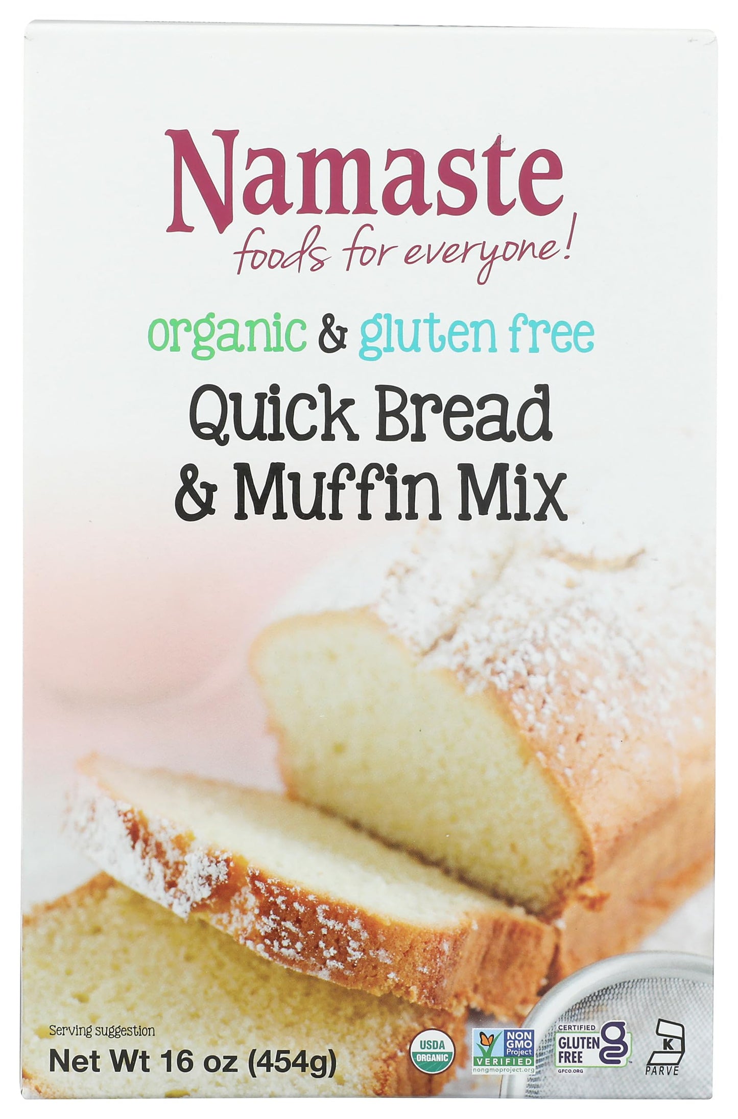 Namaste Foods Quick Bread And Muffin Mix - Case Of 6 - 16 Oz(D0102H5Ngs2)