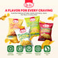 LULU Lemon Plantain Chips Variety Pack - 30 Bags, Lightly Salted with 12 Lemon, 10 Salted, 4 Chili, 4 Sweet - 2.5 O