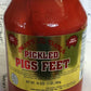 Matt & Dana Pickled Pigs Feet in a Quart Jar