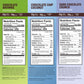 AMRITA Vegan Protein Bars Variety Pack (6 Flavors) | Peanut/Dairy Free, Soy & Gluten Free | 15g Plant Based Protein Bars | High