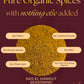 Ras El Hanout Seasoning, Organic Authentic North African Spice Blend, 2 Oz, Salt Free, Small Pouch, The Spice Hut