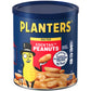 PLANTERS Salted Cocktail Peanuts, Plant-Based Protein, 16 Oz Jar (Pack of 6)