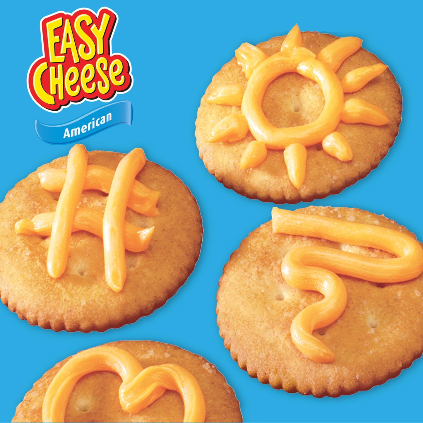 EASY CHEESE American Cheese Snack, 12 - 8 oz Cans