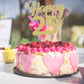 3Pcs Happy 25Th Birthday Cake Toppers Gold Glitter Number 25 Cake Decorations 25Th Birthday Cake Picks For Cheers To 25Th Birthday 25 Years Old Birthday Party Gift Decorations