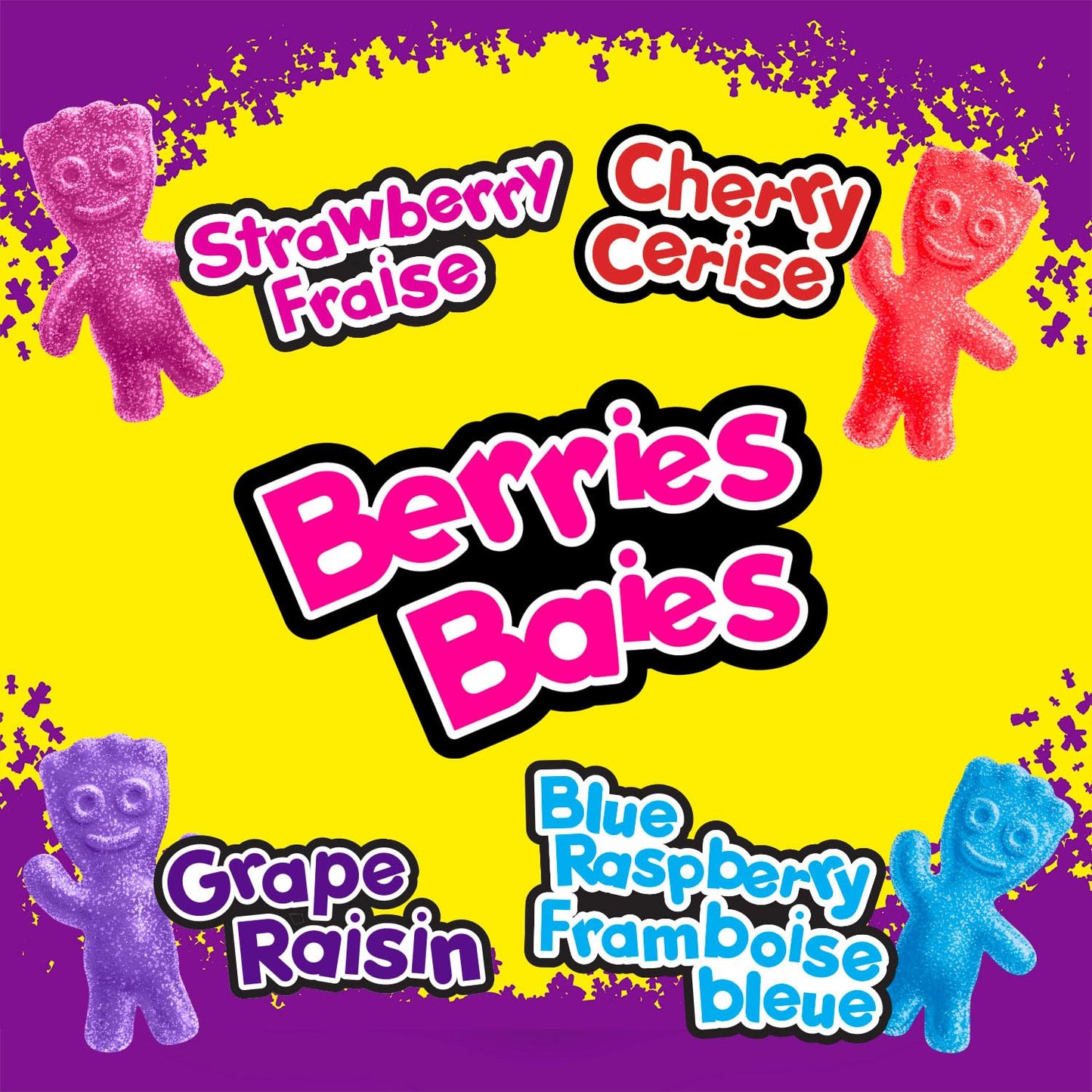 Maynards Sour Patch Kids, Berries, Candy, 150g/5.25 oz., Imported from Canada)