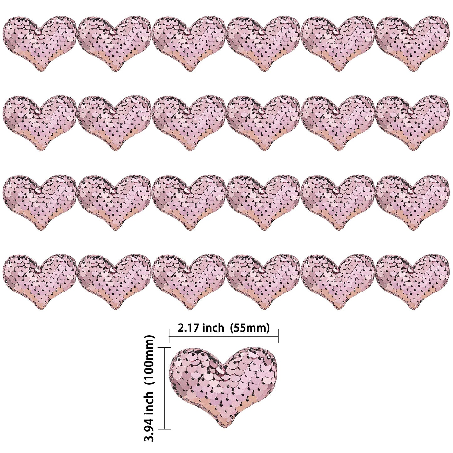 24Pcs Valentines Day Heart Cupcake Toppers Pink Valentines Day Cupcake Picks Decorations For Valentine'S Day Theme Wedding Engag