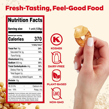 Sabra Snackers Classic Hummus with Pretzels, Individual Hummus Cup for On the Go Snacks, 4.56 Oz