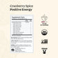 Yogi Tea Cranberry Spice Organic Puerh Tea, Caffeinated, 16 Tea Bags, 1.27 Ounce, Focus & Energy Support
