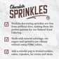 Watkins Chocolate Decorating Sprinkles, No Artificial Dyes, Kosher, 3.5 Ounce, 1-Pack
